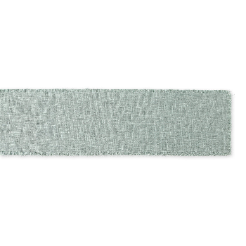 Jadeite Fringe Table Runner