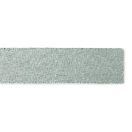 Jadeite Fringe Table Runner