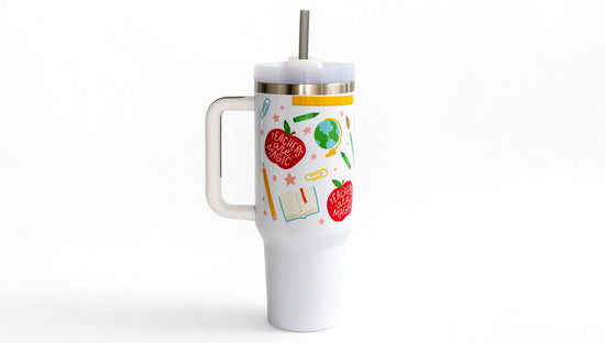 Load image into Gallery viewer, Teachers Are Magic 40oz Tumbler
