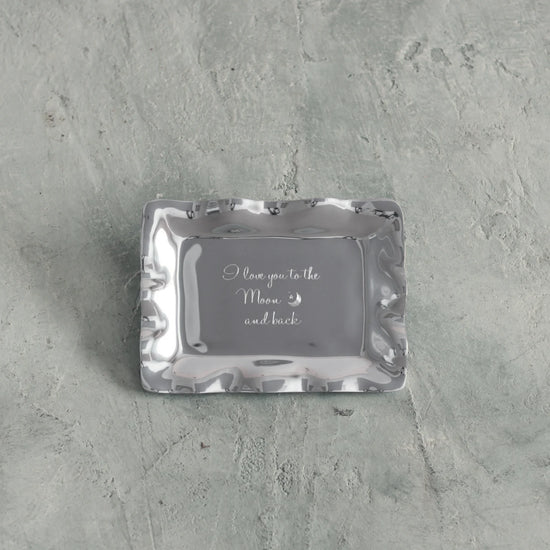 Vento Engraved Tray 'Love you to the Moon and Back'