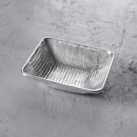 Giftables Pieles Snakeskin Small Square Bowl