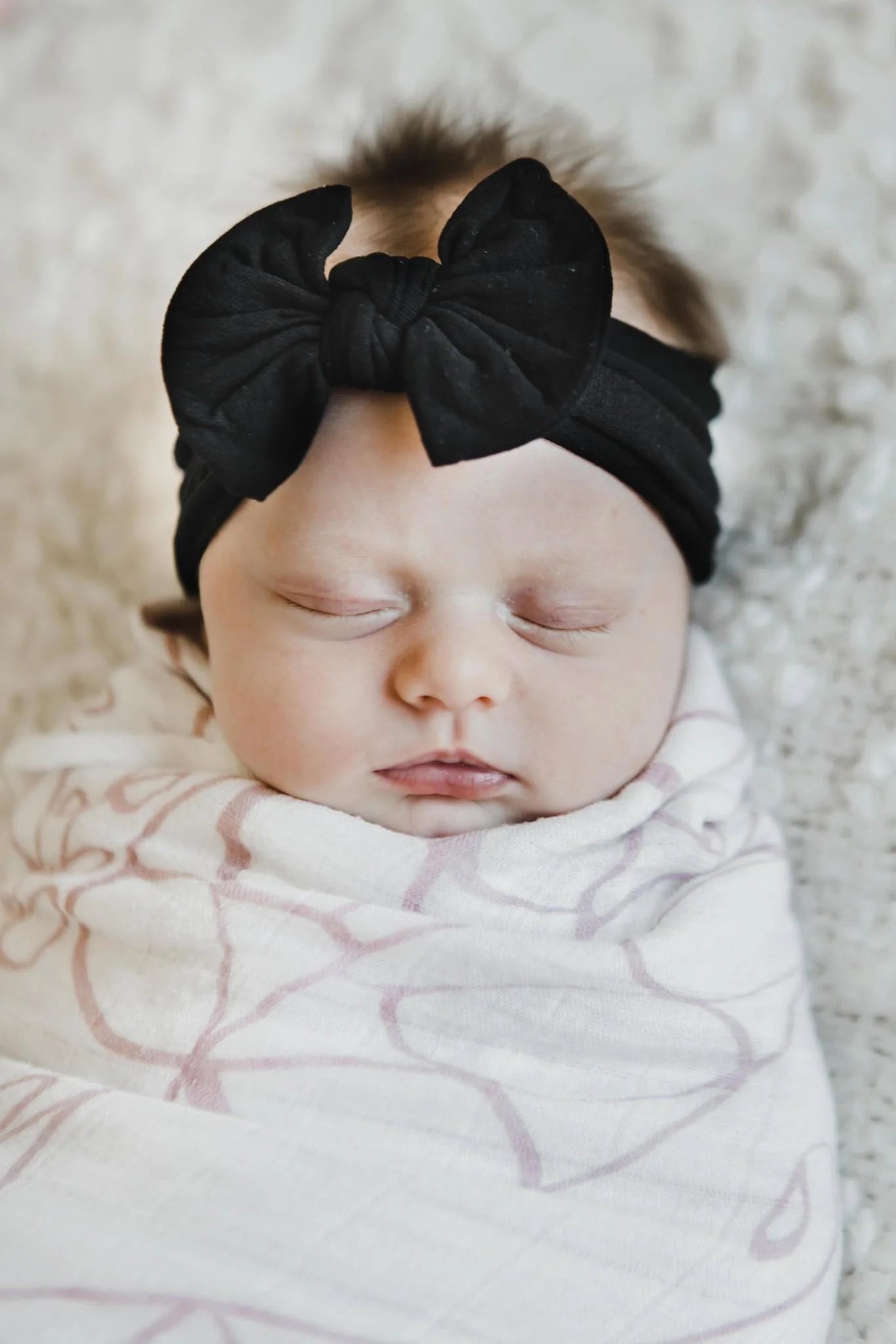 Bow Headwrap One Size Fits All Nylon