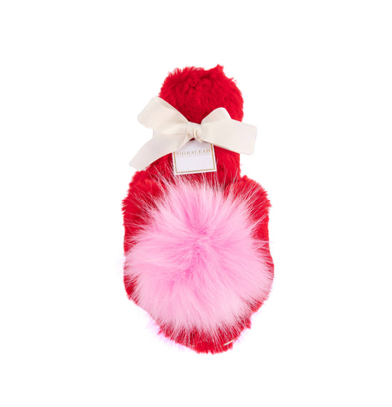 Amore Slippers in: Red/Pink / S/M fits size 6-8