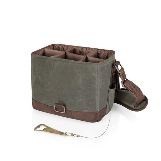 Load image into Gallery viewer, Beer Caddy Cooler Tote with Bottle Opener
