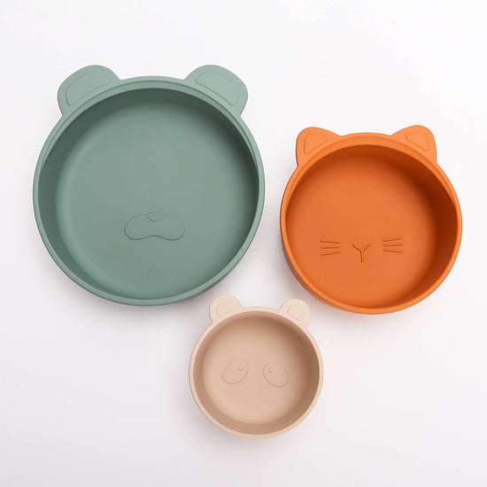 Load image into Gallery viewer, (3pc) Stackable Snack Bowl Set (Citrus Splash)

