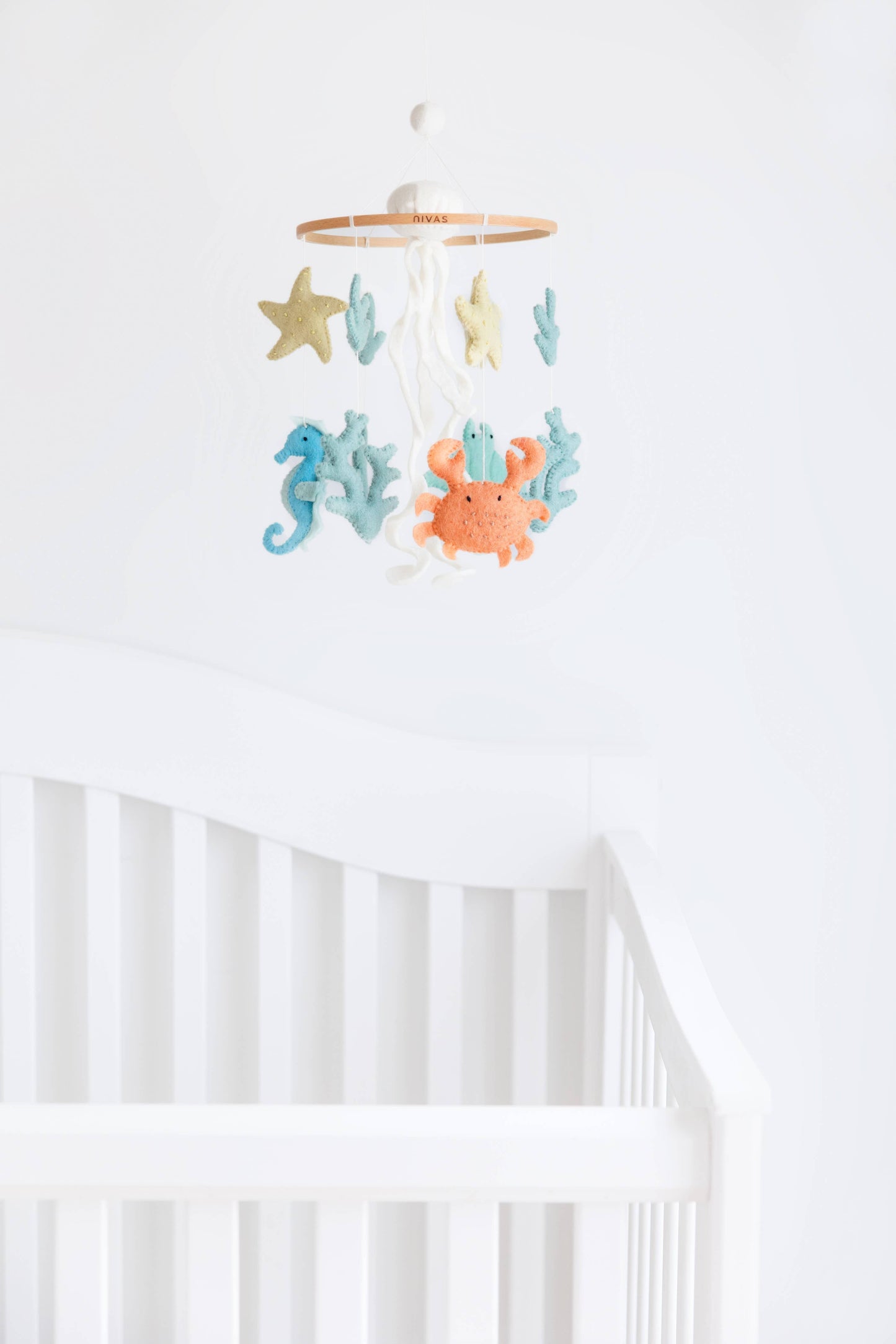 Ocean Life Crib Mobile - Handmade Baby Gift