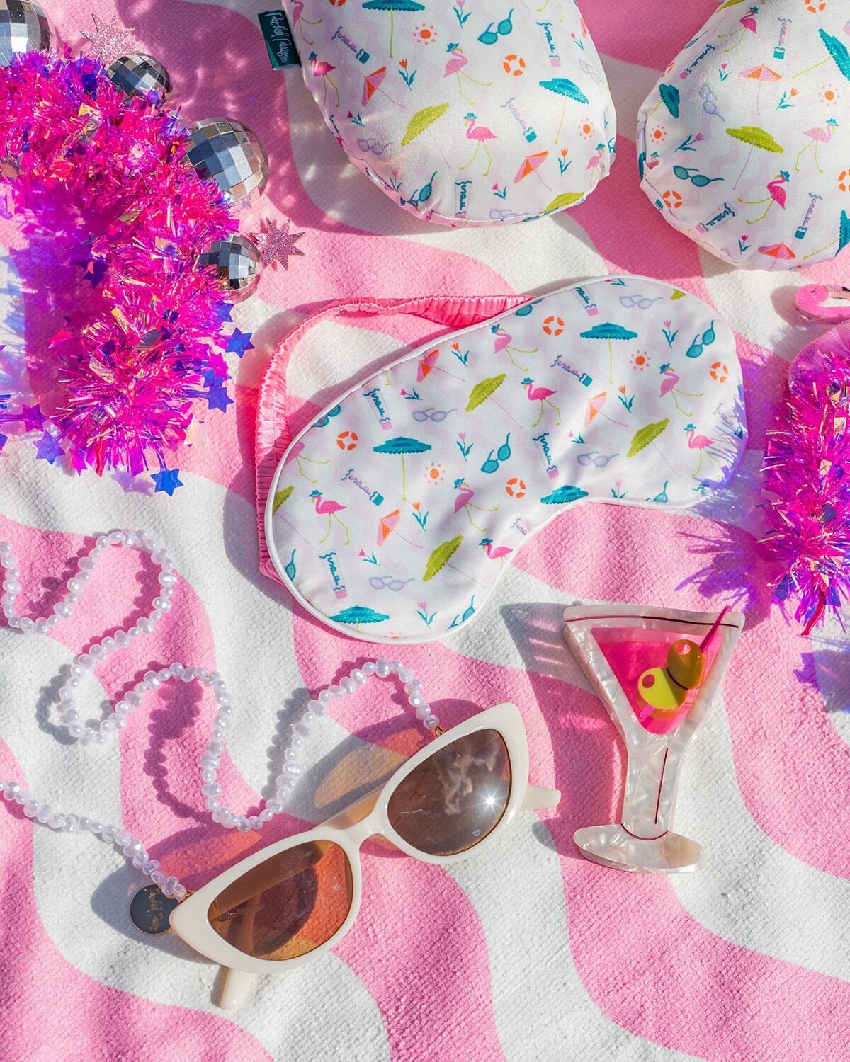 Martini Hair Clip