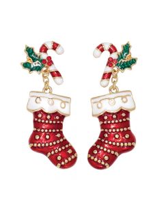Candy Cane Stacking Earrings