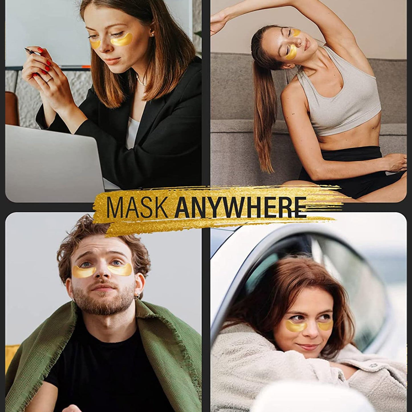 Maskiss 24k Gold Under Eye Patches (25 Pairs)
