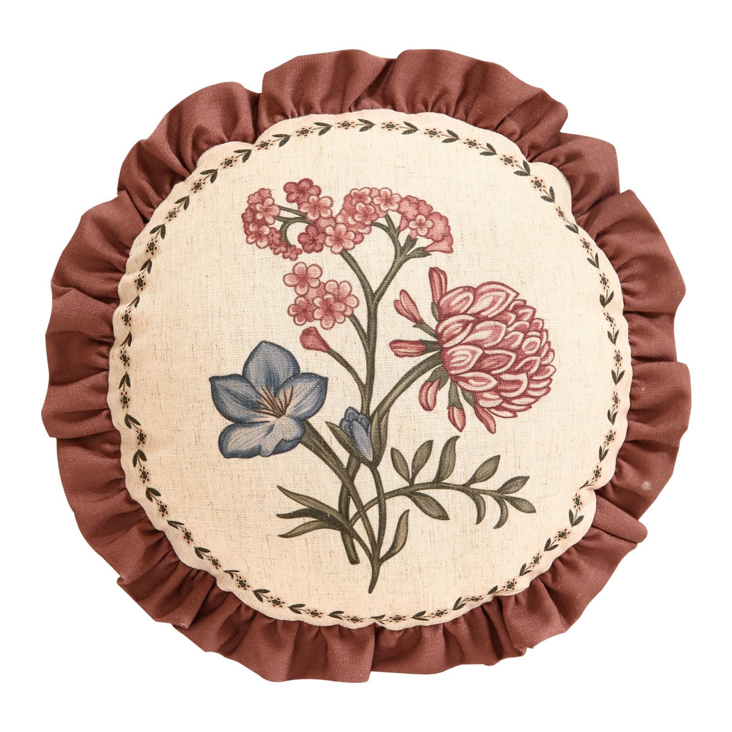ISAENNE Designer Vintage Square Throw Pillow Cover,Set of 2,18"x18"