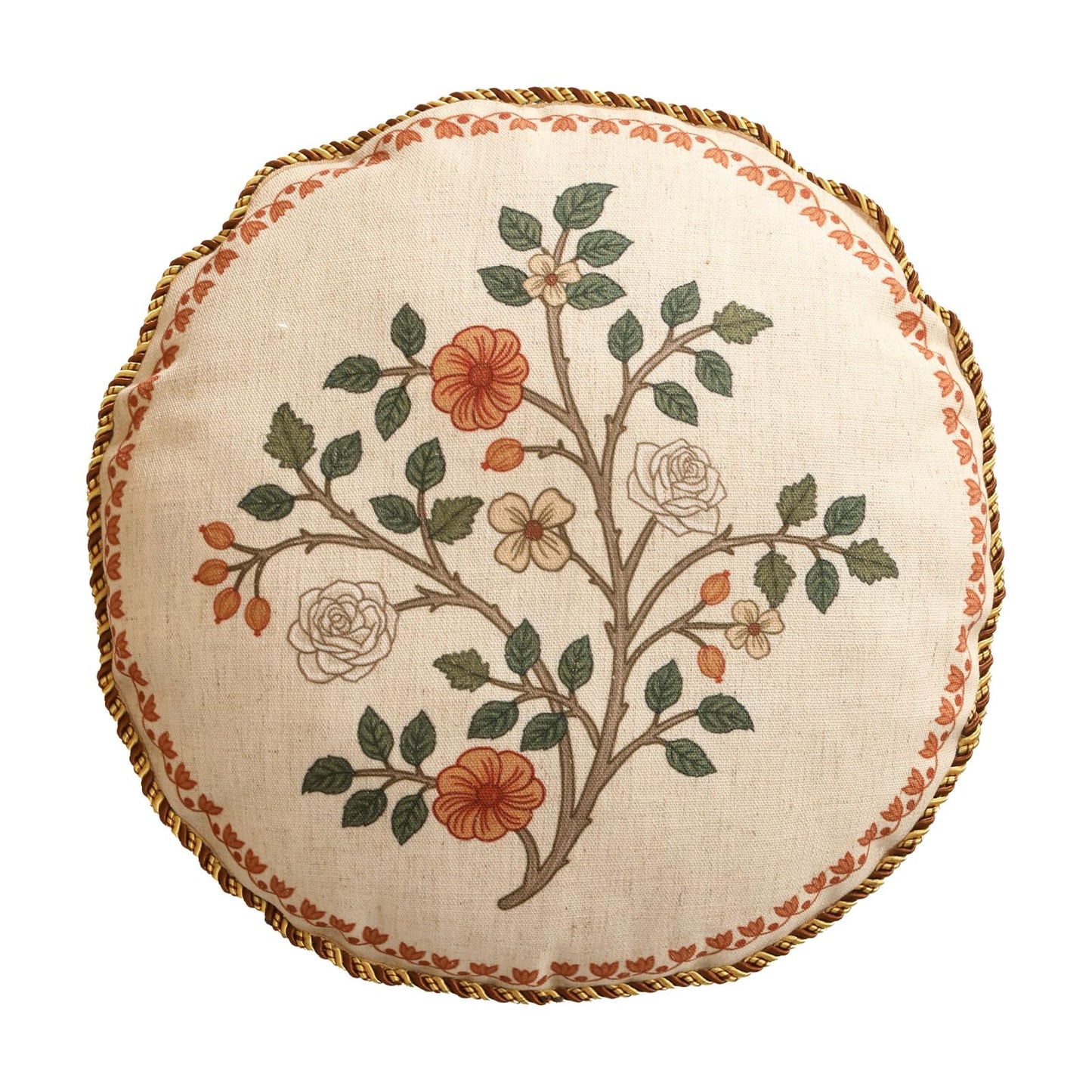 ISAENNE Designer Vintage Square Throw Pillow Cover,Set of 2,18"x18"