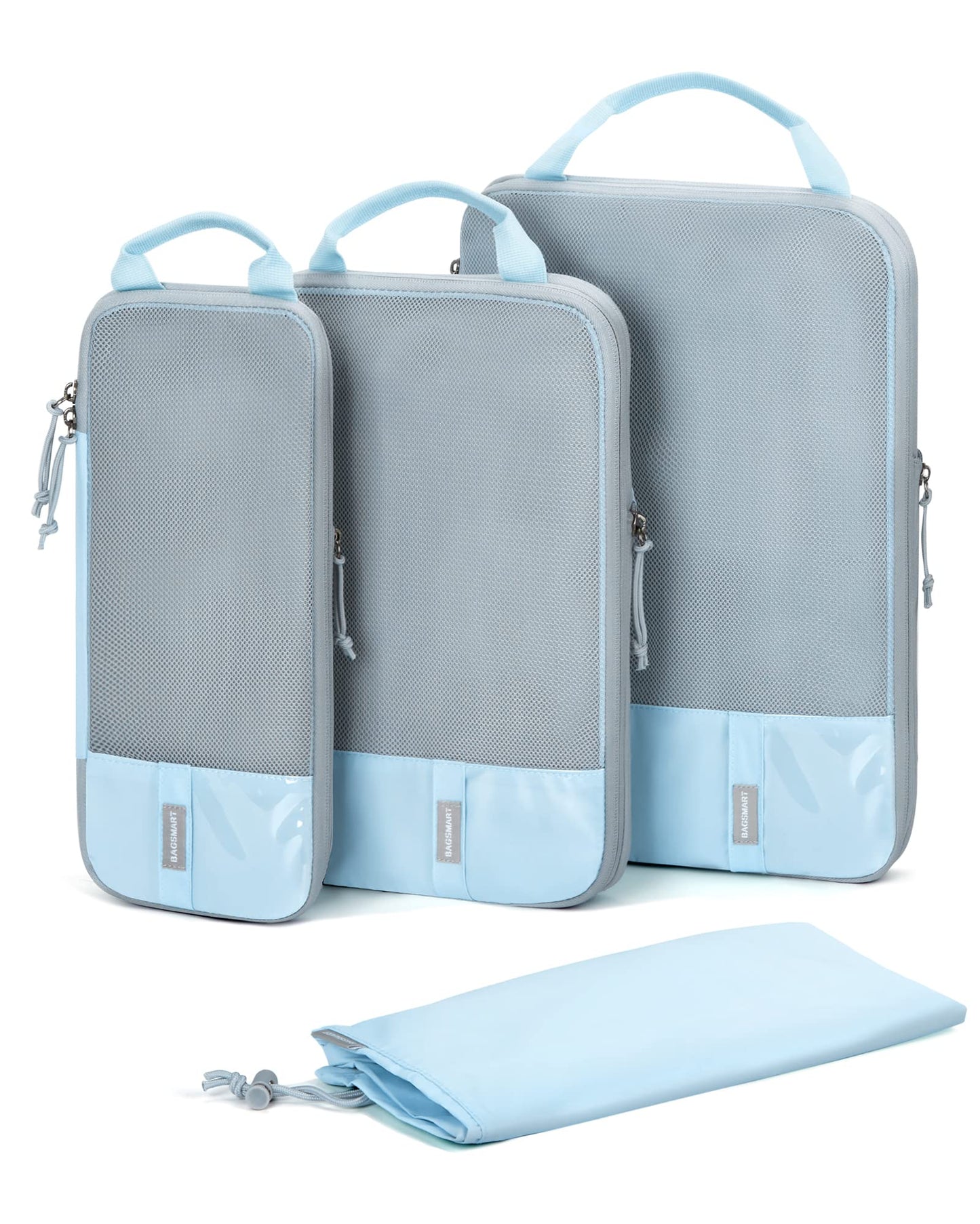 BAGSMART Compression Packing Cubes for Travel Essentials