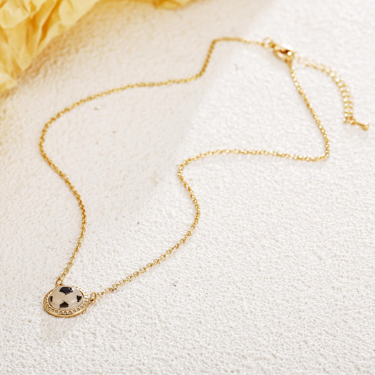 Football Soccer Baseball Basketball Tennis Racket Necklace for Women Sports Game Day Necklace Sports Fan Necklaces Accessories