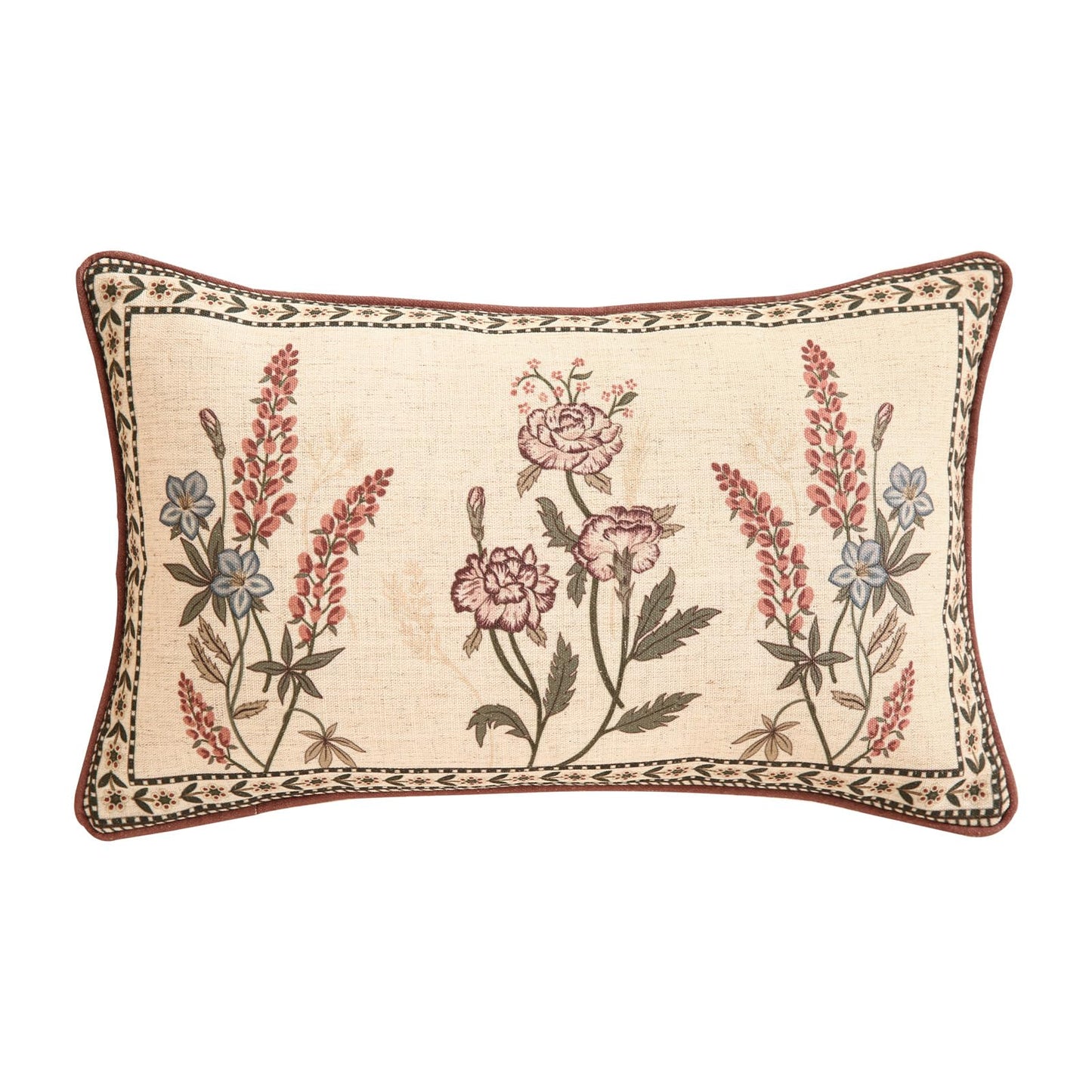 ISAENNE Designer Vintage Square Throw Pillow Cover,Set of 2,18"x18"