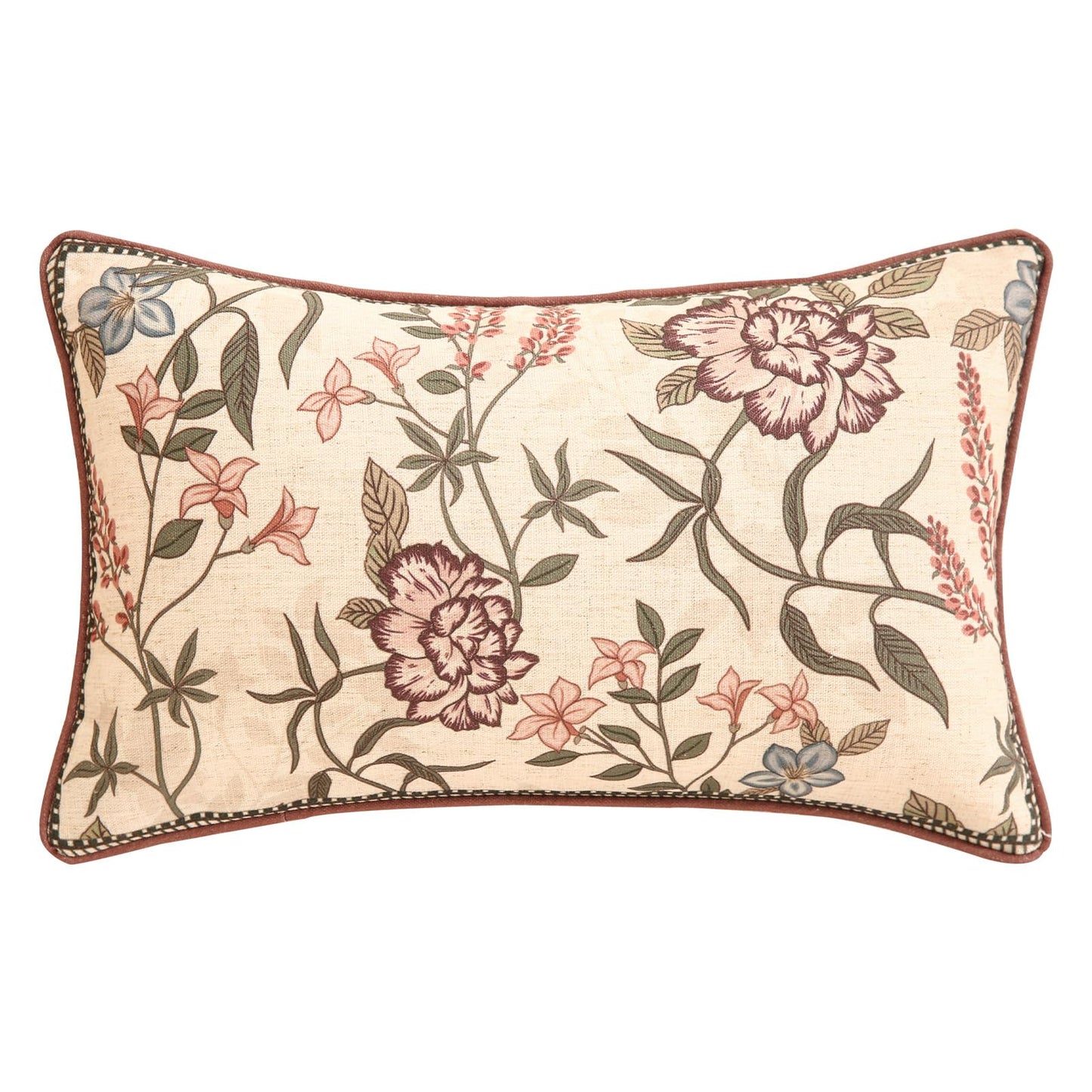 ISAENNE Designer Vintage Square Throw Pillow Cover,Set of 2,18"x18"