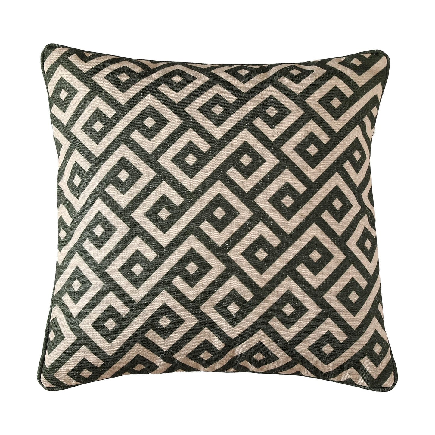ISAENNE Designer Vintage Square Throw Pillow Cover,Set of 2,18"x18"