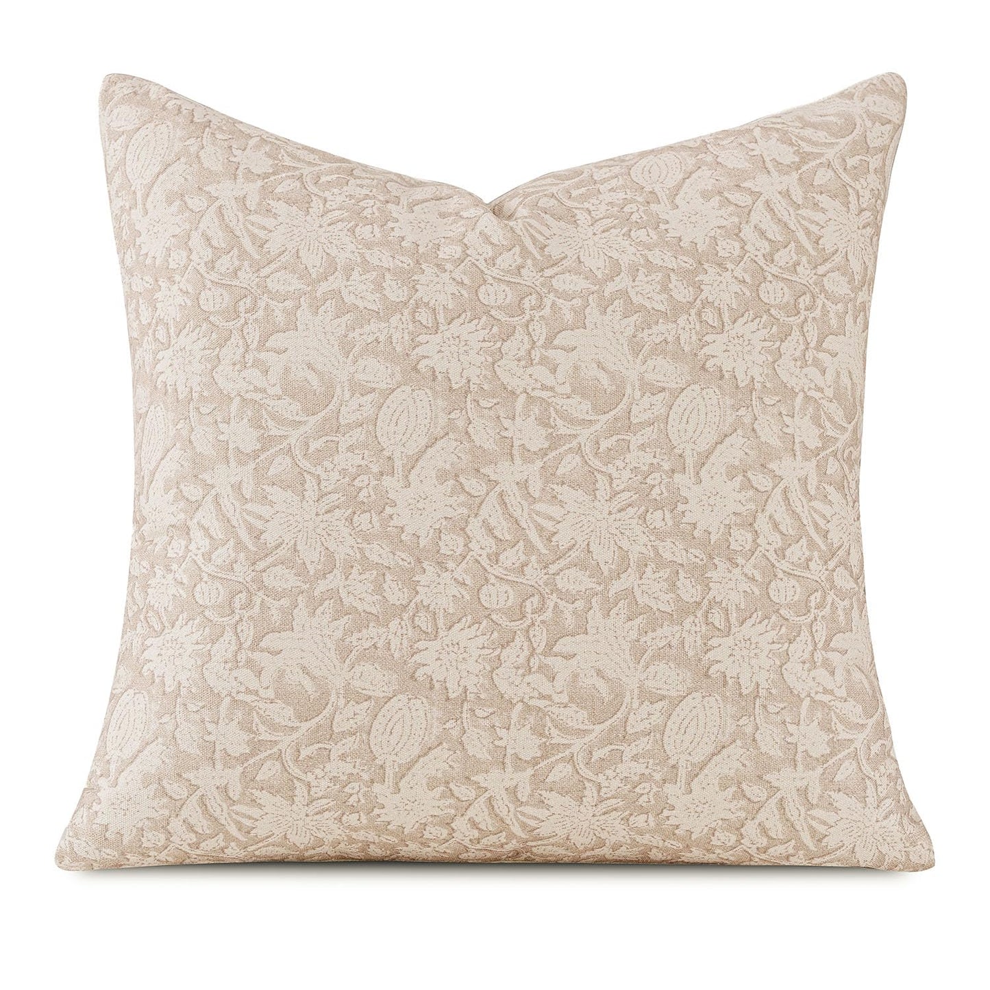 Amor Virisso Floral Throw Pillow Covers 18x18 Couch Pillows for Living Room Decorative Accent Pillow Covers Block Print Farmhouse Neutral Pillow Covers Sofa Pillows 1PC, Dusty Green