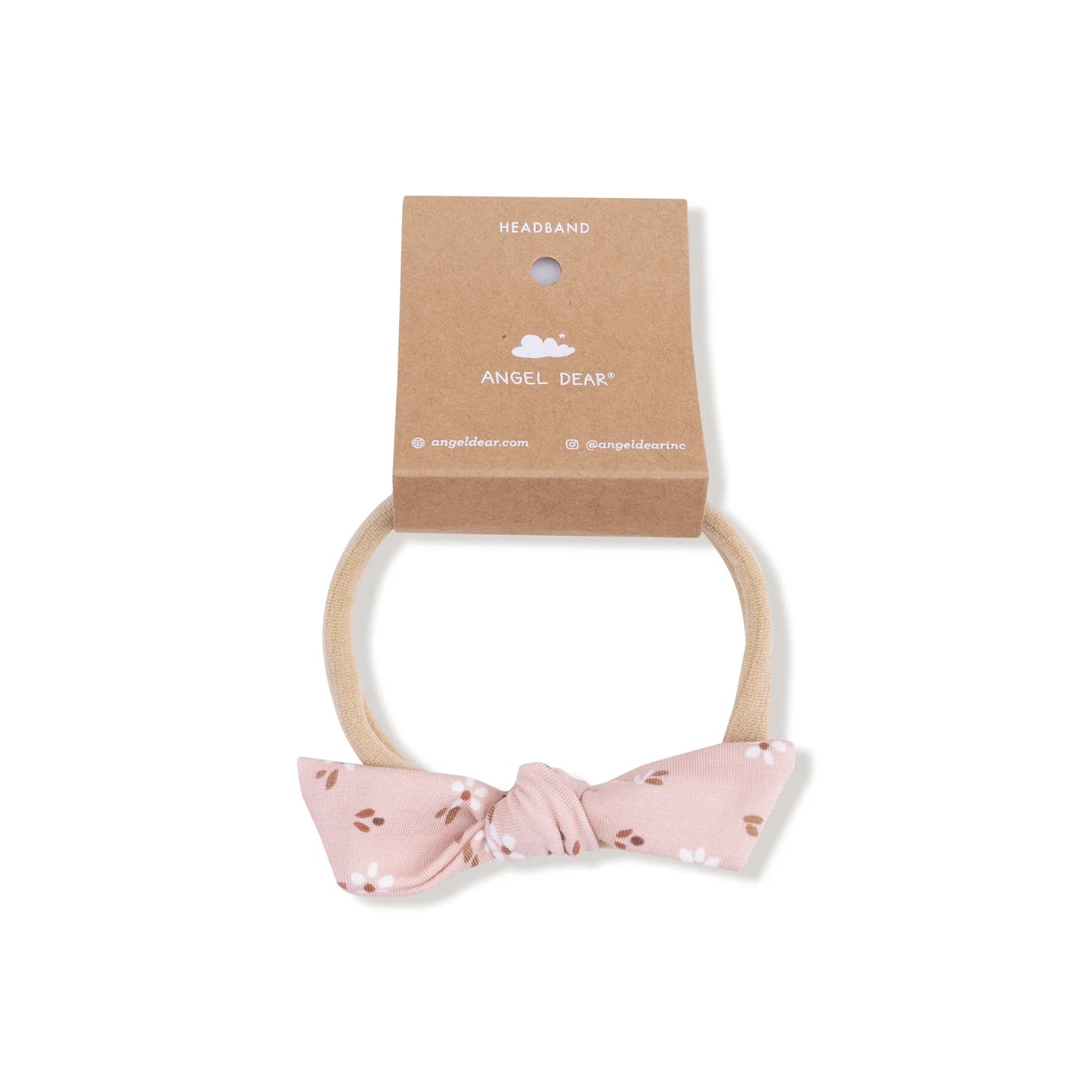 Carrie Floral Bow with Nylon Headband