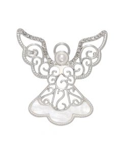 Silver Angel Pin