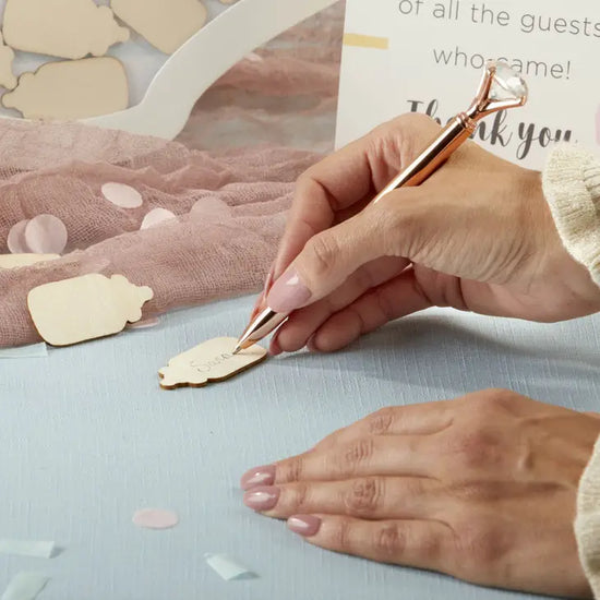Baby Shower Onesie Guest Book Alternative
