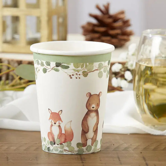Woodland Cups 8oz Set of 16