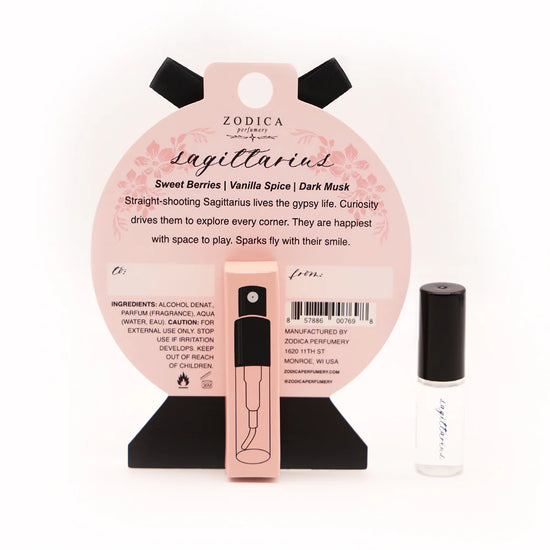 Load image into Gallery viewer, Saggitarius Perfumette Card 2ml .05oz
