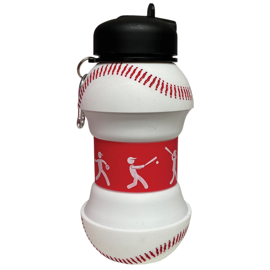 Baseball Collapsible Water Bottle