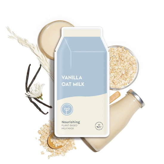 Load image into Gallery viewer, Vanilla Oat Milk Plant-Based Milk Mask
