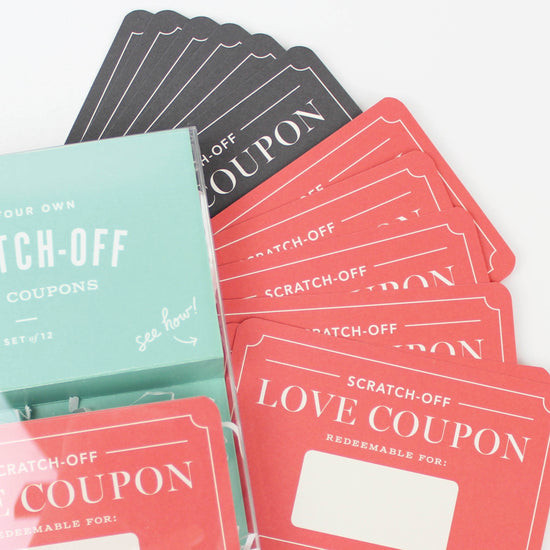 Scratch-off Love Coupons