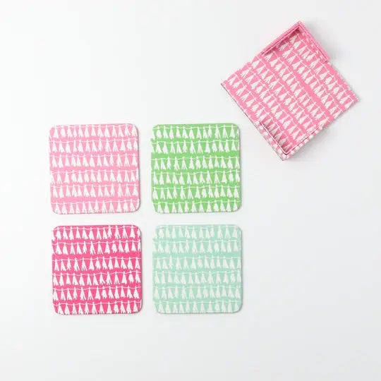 Set/4 Cocktails Coasters