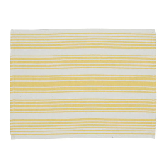 Lemon Zest Stripe Placemat
