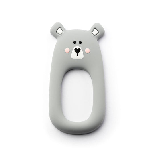 Load image into Gallery viewer, Grey BEAR Teether
