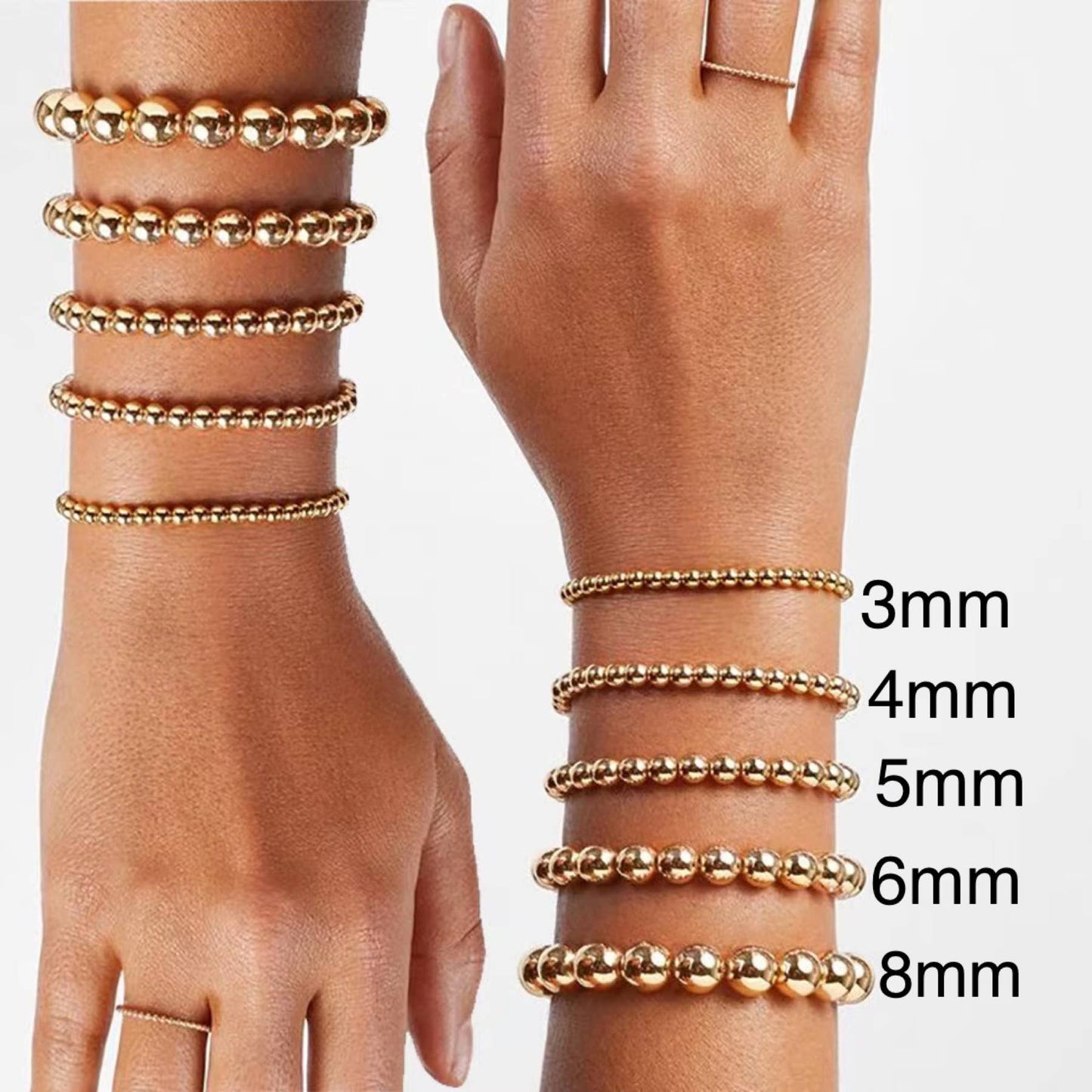 Merry 18K Gold & Enamel Christmas Bracelet: Merry
