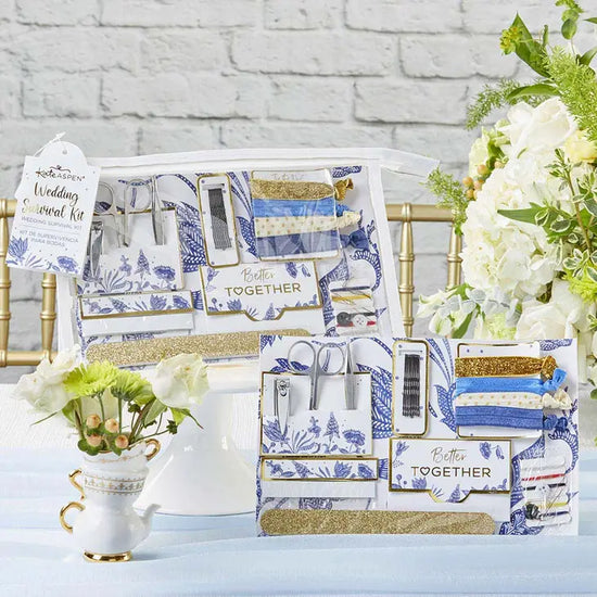 Wedding Survival Kit Blue Willow