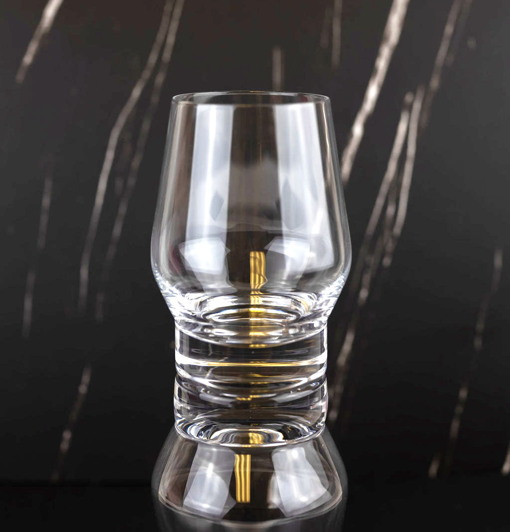 Heavy Base Crystal Whiskey Glasses