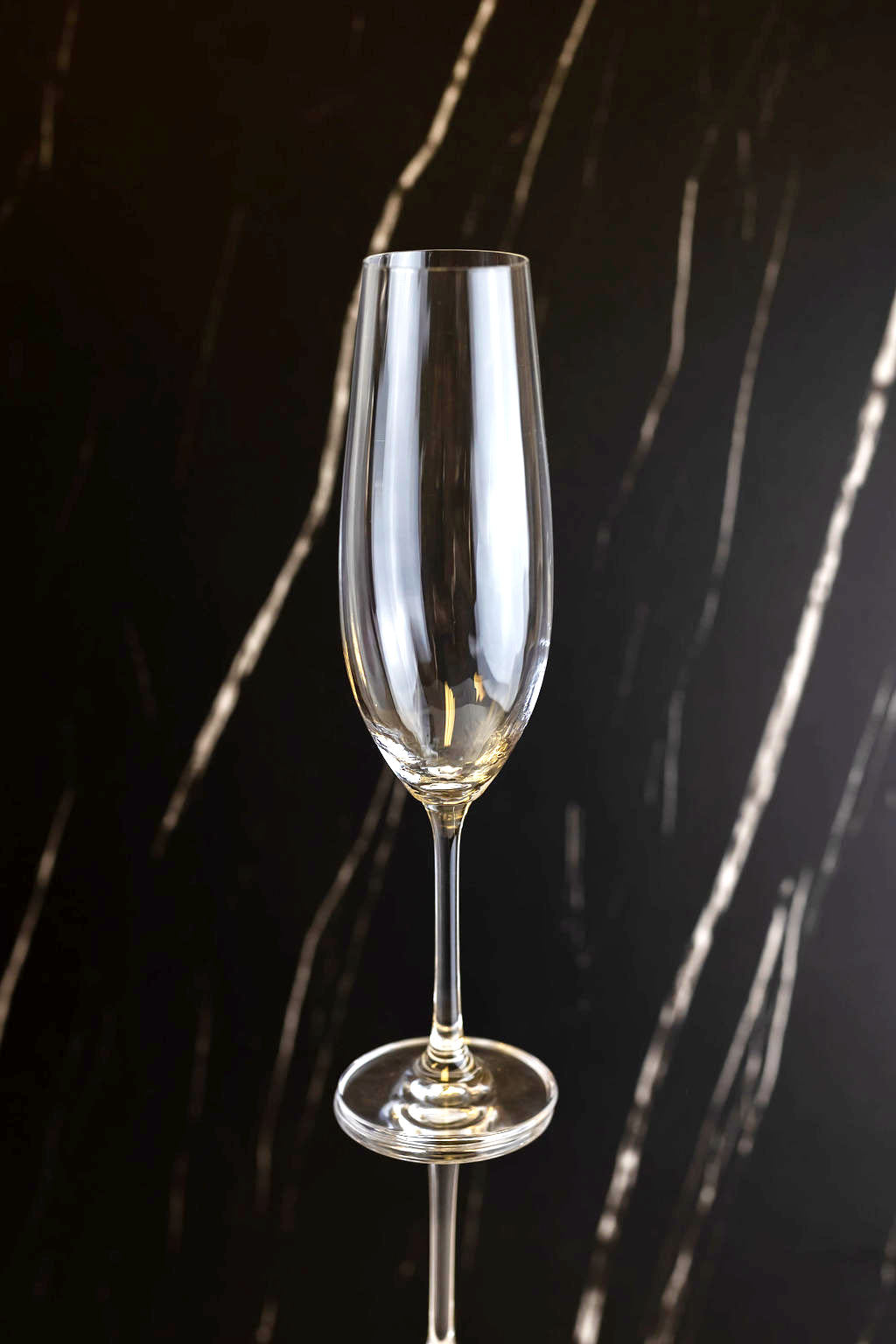 Champagne Crystalline Glasses Set of 2