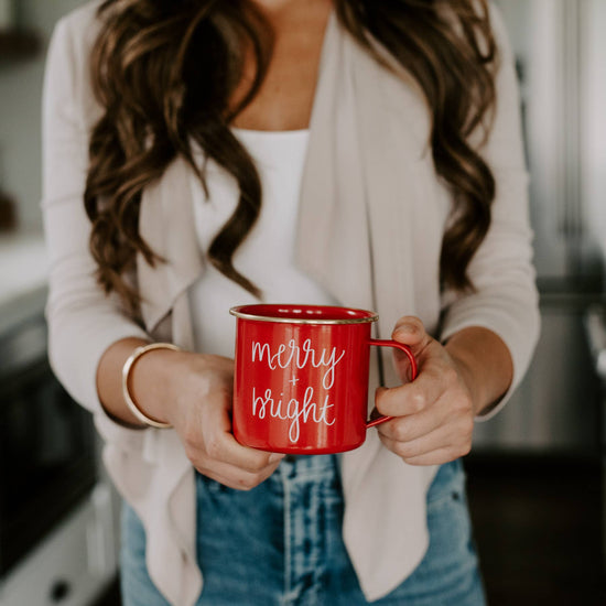 Load image into Gallery viewer, Merry and Bright Coffee Mug
