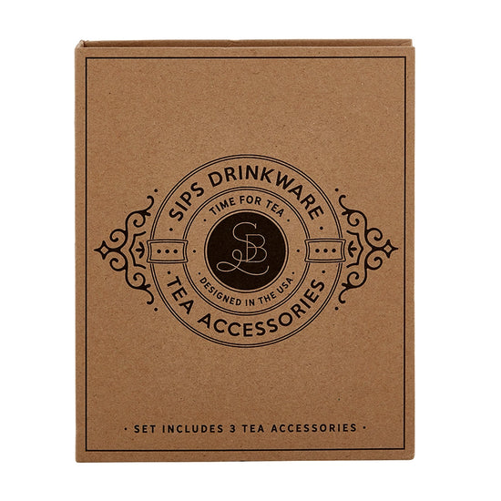 Tea Accessories Gift Set in Elegant Box