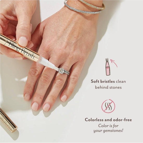 Load image into Gallery viewer, Bling Brush The Original Natural Jewelry Cleaner
