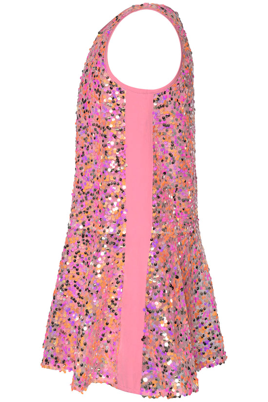 Drop Waist Sequin Dress