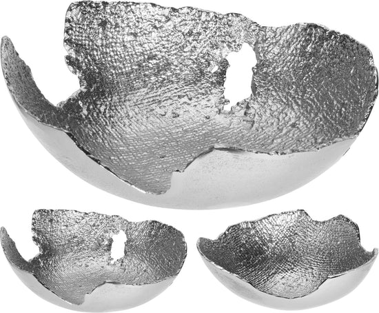 Silver Abstract bowl