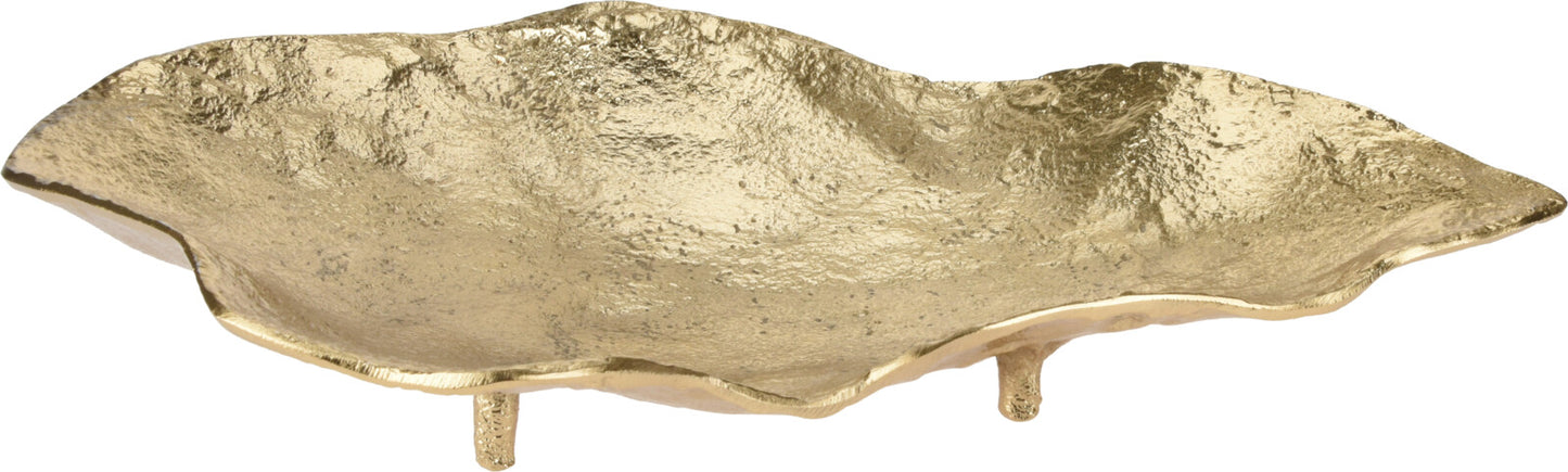 Gold Tray on Feet