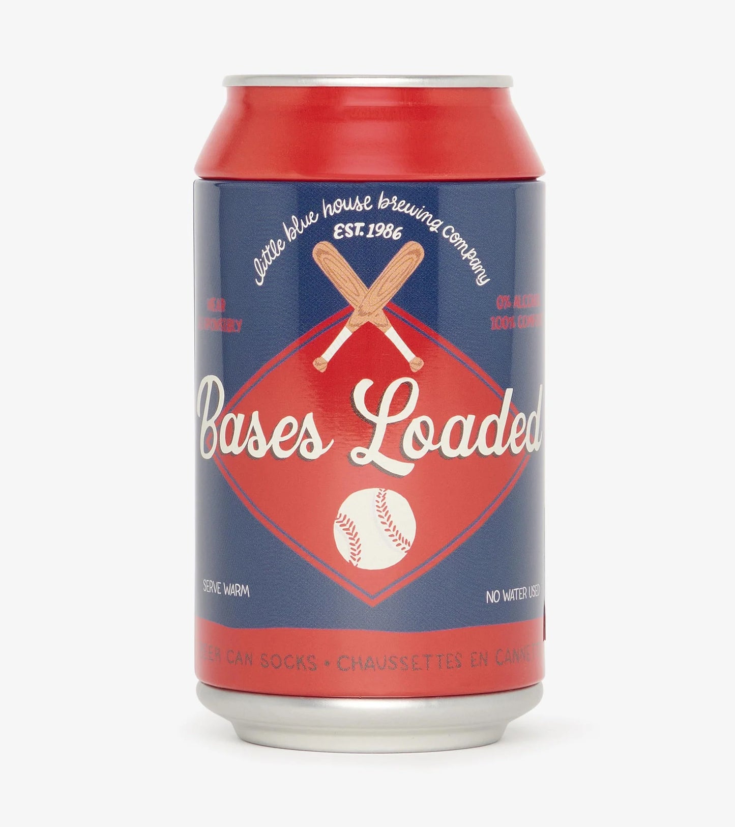 Bases Loaded Beer Can Sock