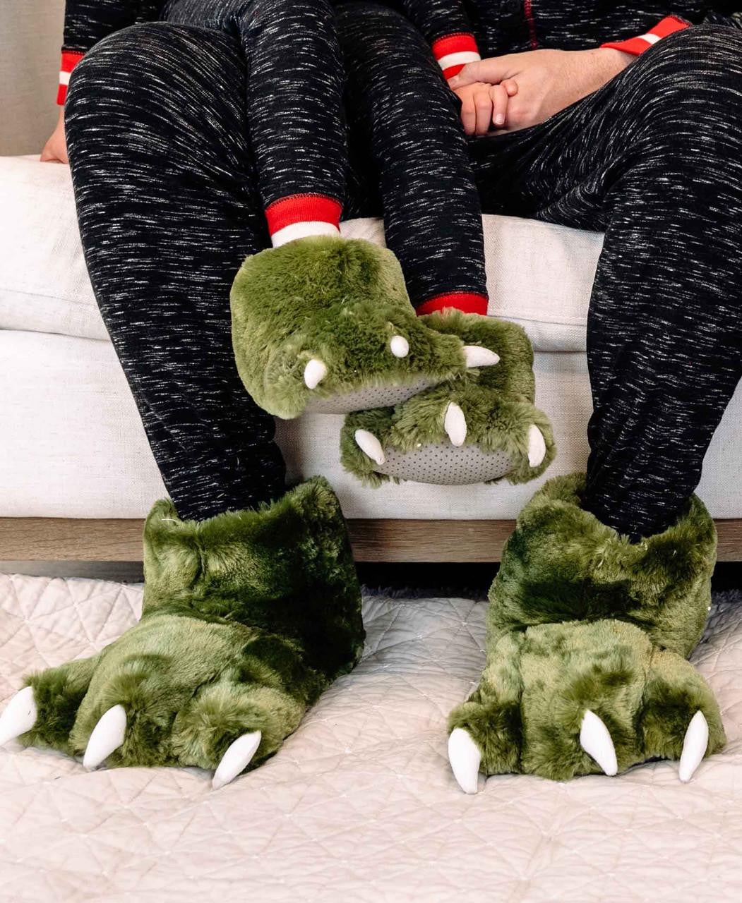 Dino Paw Slippers