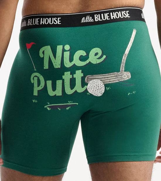 'Nice Putt' Men's Boxer Brief