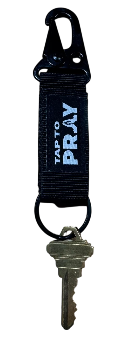 Tap To Pray™ - Tactical Carabiner Keychain