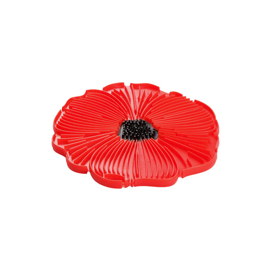 Load image into Gallery viewer, Poppy Trivet 8&amp;quot; (Red)
