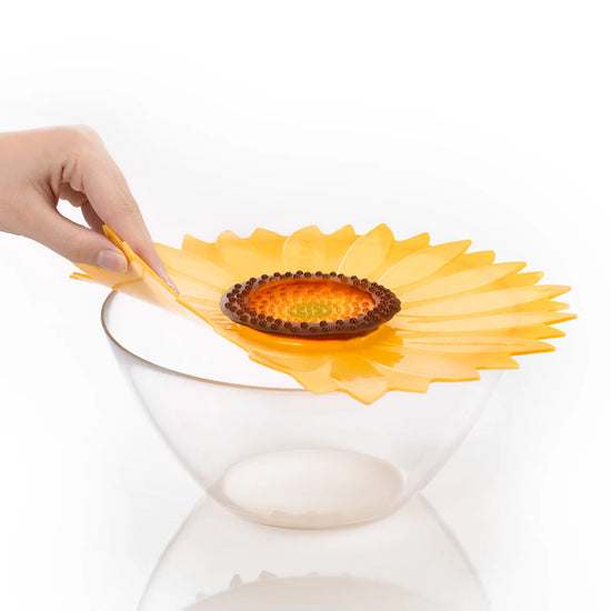 Load image into Gallery viewer, Sunflower Lid 6&amp;quot;
