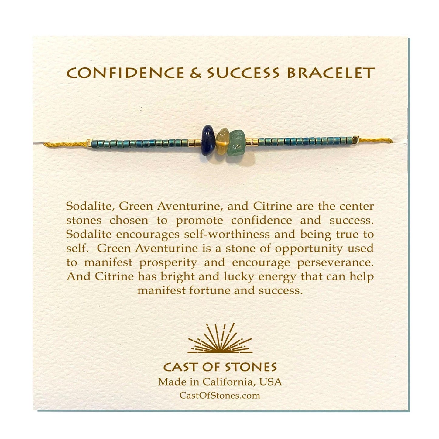 Confidence & Success Bracelet