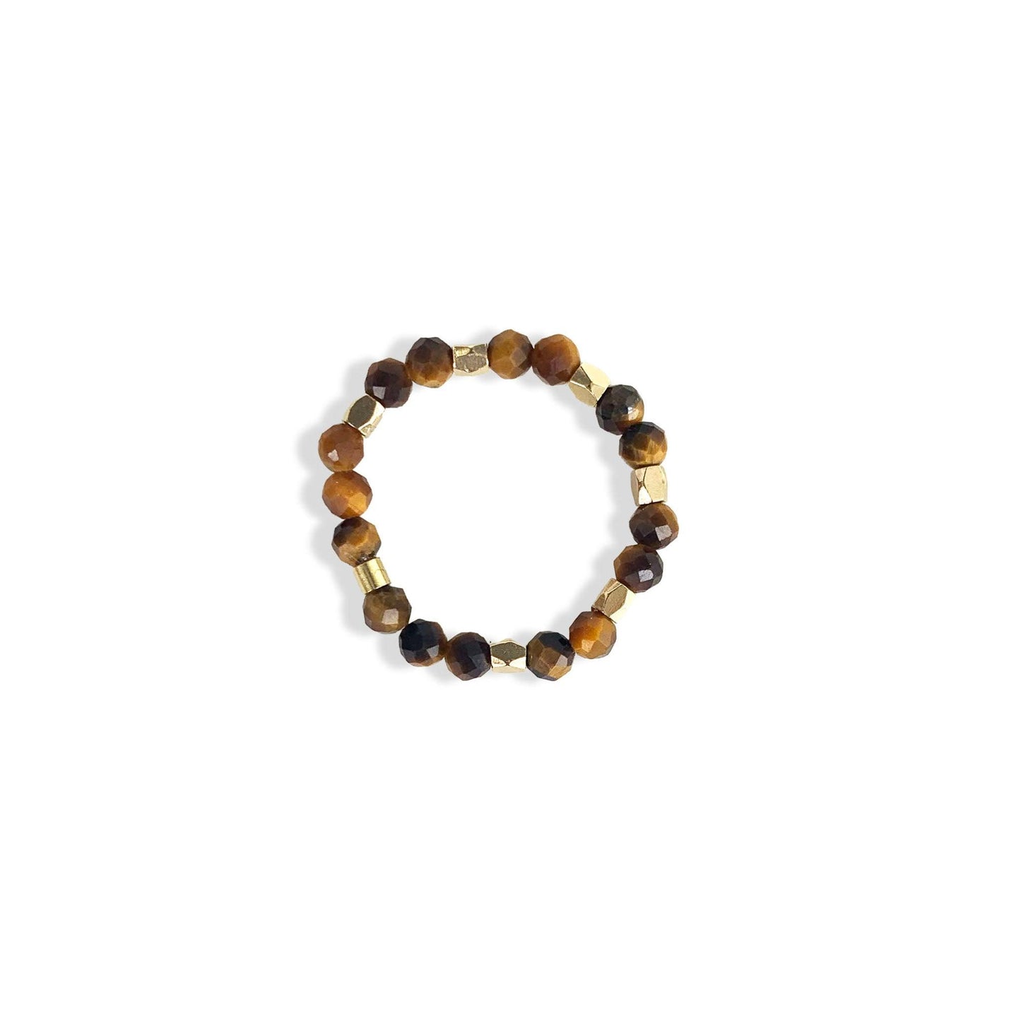 Tiger's Eye Gemstone Ring